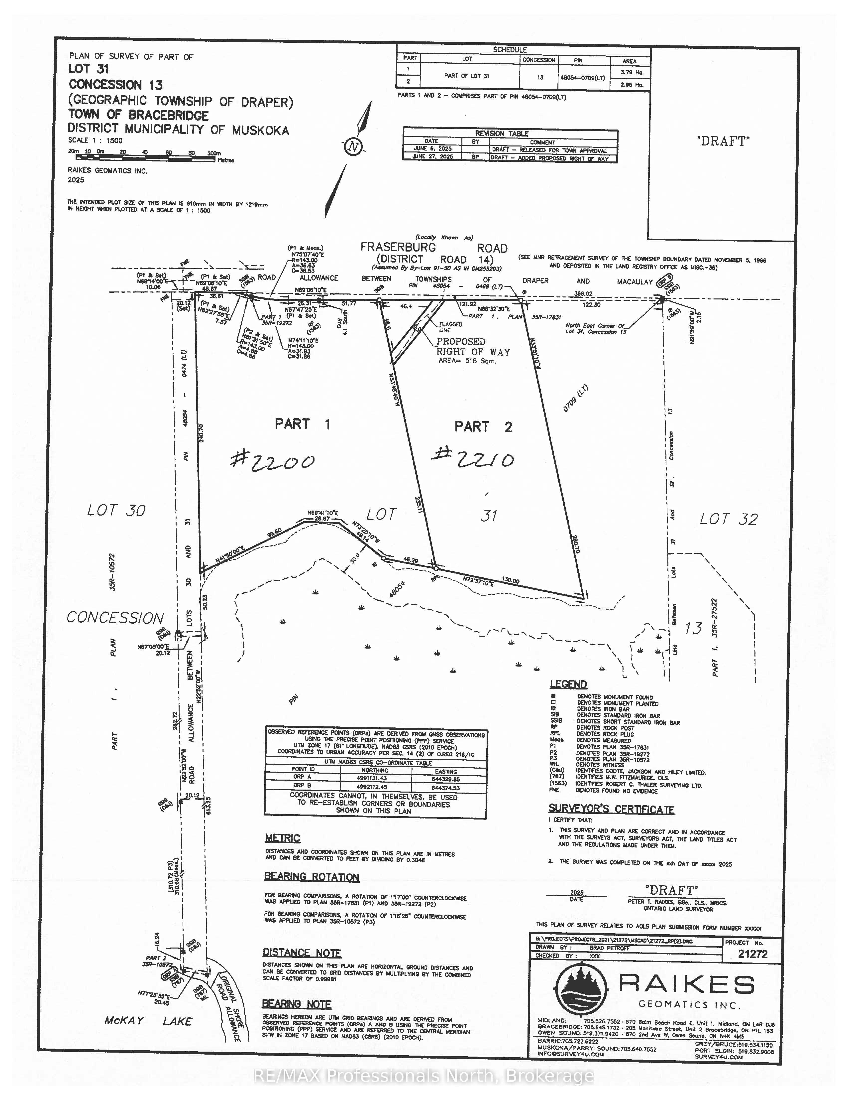 2210 Fraserburg Road, Bracebridge, ON P1L 1X3