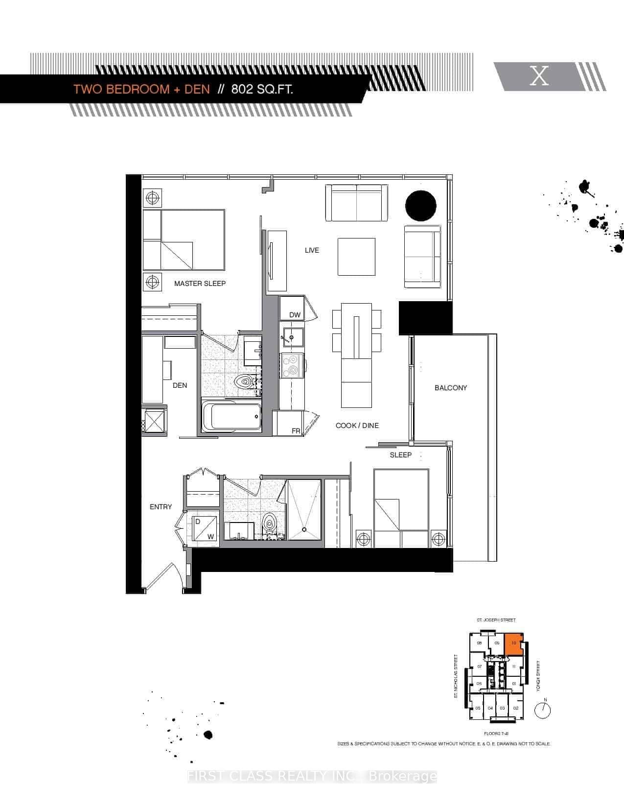 5 St. Joseph Street 1210, Toronto, ON M4Y 0B6