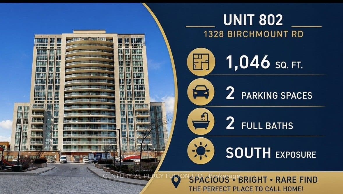 1328 Birchmount Road 802, Toronto, ON M1R 0B6