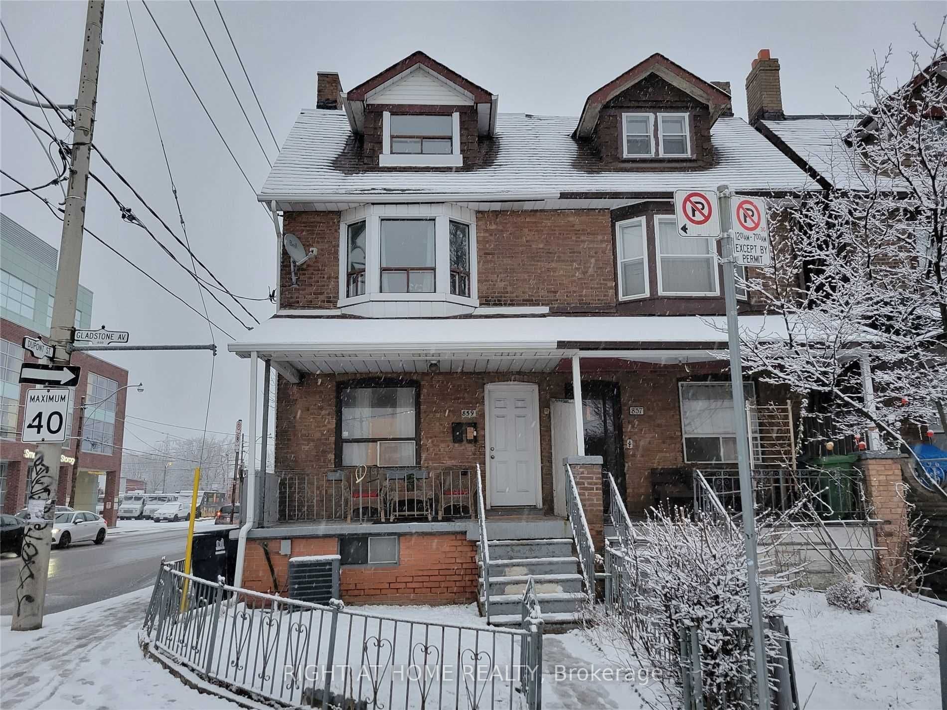 859 Gladstone Avenue Unit A, Toronto, ON M6H 3J7