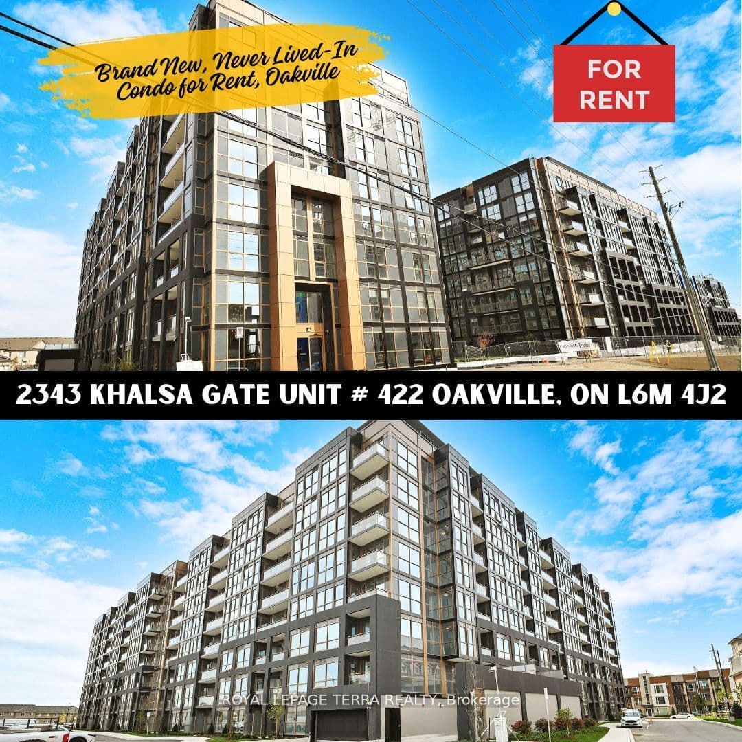 2343 Khalsa Gate 422, Oakville, ON L6M 5R6