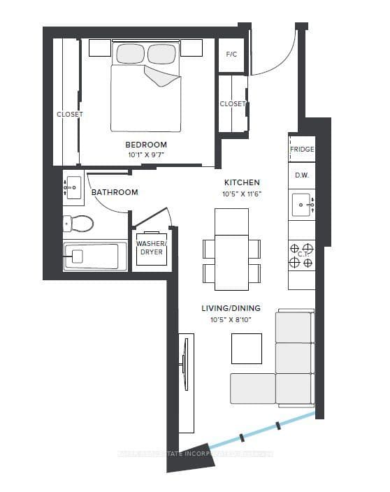 181 Mill Street 1611, Toronto, ON M5A 1C8