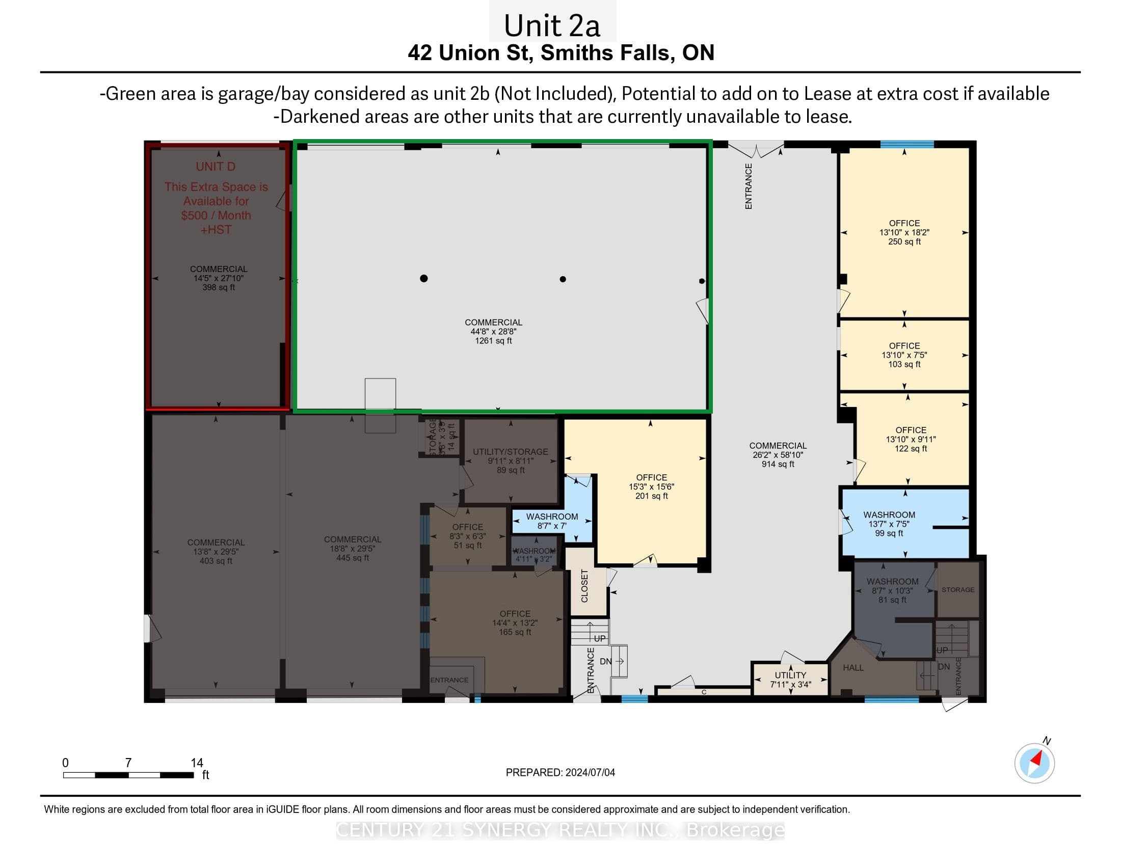 42 UNION Street Unit 2a, Smiths Falls, ON K7A 5C4